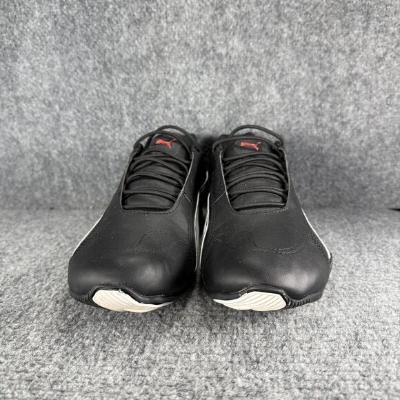 Puma Redon Bungee Mens 12 Shoes Black White Slip On Running Athletic Sneakers - Picture 3 of 10